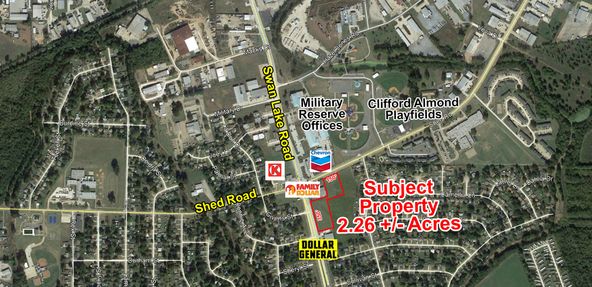 Retail Development Sites - 2.26 Acres: 1300 Swan Lake Rd, Bossier City, LA 71111